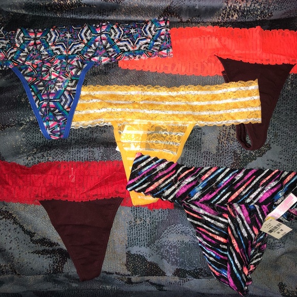 PINK Victoria's Secret Other - Victoria’s Secret Pink Size M Thong Lot, New!